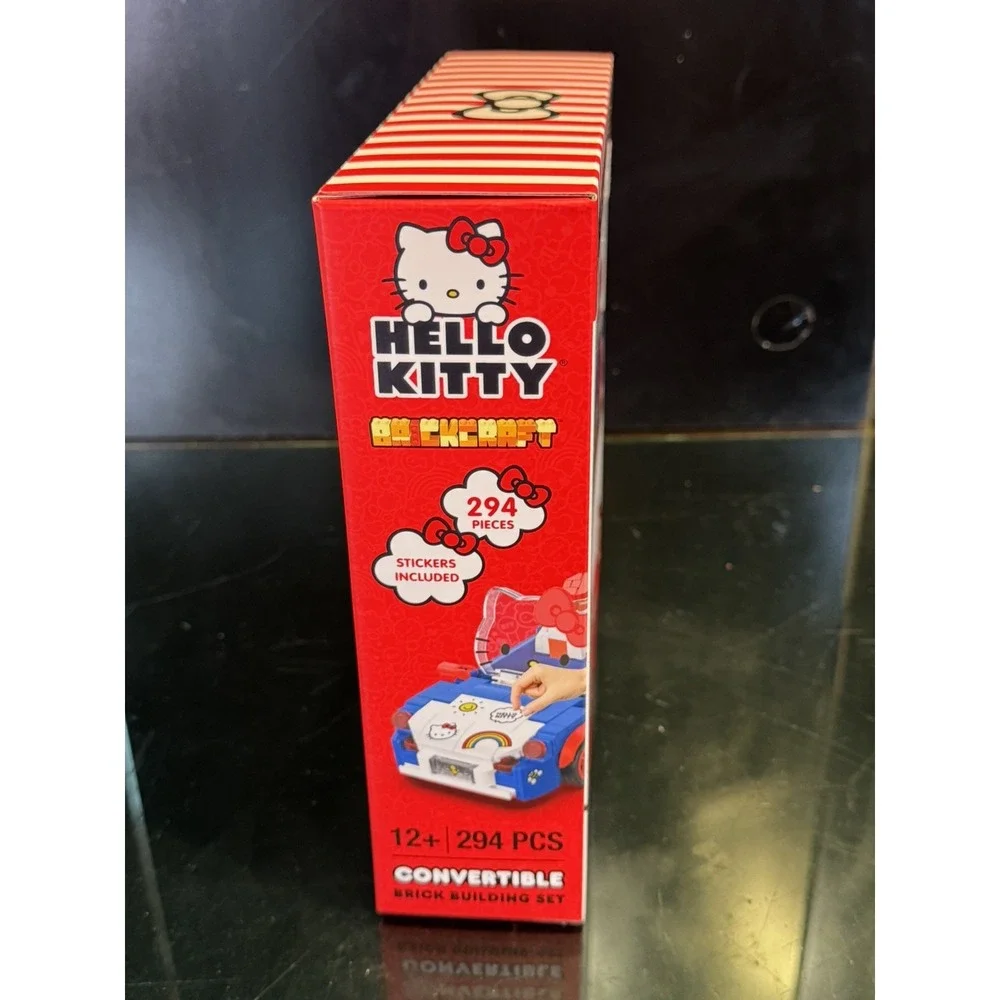 Brickcraft Sanrio Hello Kitty Convertible Car Building Set 294 Pcs New Sealed